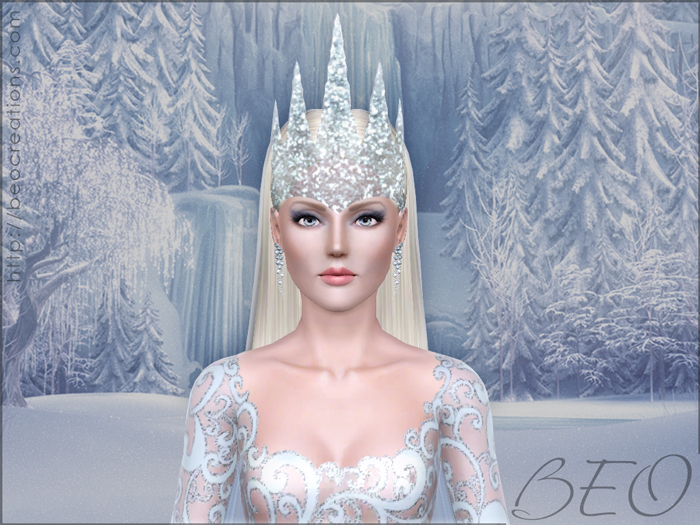 Snow queen for Sims 3 by BEO (2)